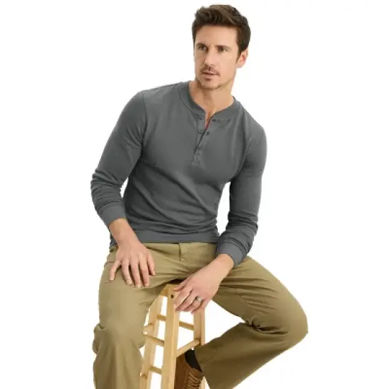 Jockey Outdoors by Luke Bryan Men's Long Sleeve Henley image {3}