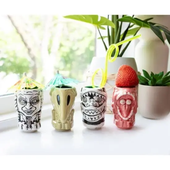 Beeline Creative Geeki Tikis Beetlejuice Muglets 4-Pack | Beetlejuice, Sandworm, Adam, Barbara image {5}