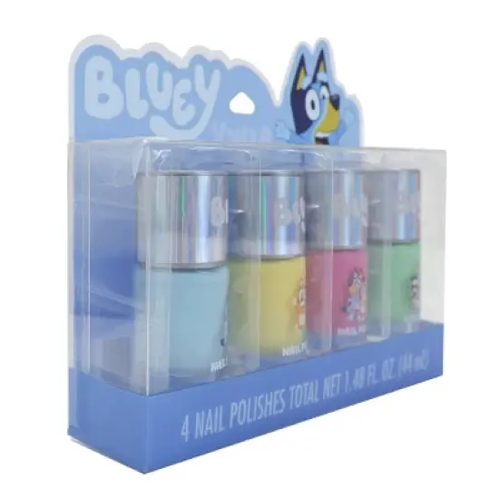 Bluey Nail Polish Set in Acetate Box 4pk - 1.48 fl oz image {2}