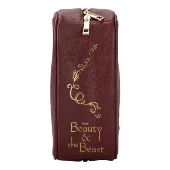 Disney Beauty and the Beast Rose Cosmetic Bag image {3}