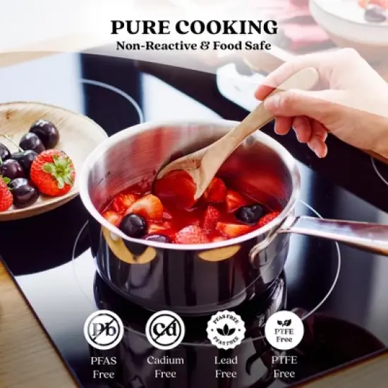 Alva Maestro 11pc Ceramic Nonstick Cookware Set image {4}