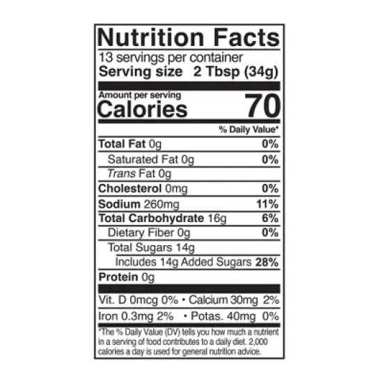 Kinder's Hickory Brown Sugar BBQ Sauce - 15.8oz image {1}