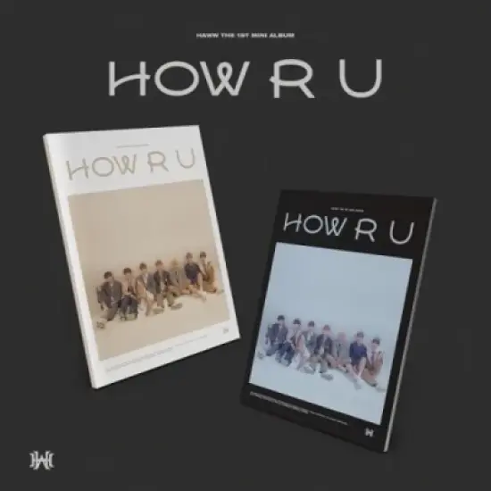 Haww - How Are You - Random Cover - incl. 52pg Photobook, 2 Photocards + Postcard, Sticker (CD) image {1}