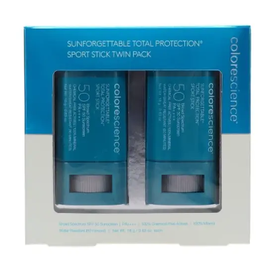 Colorescience Sunforgettable Total Protection Sport Stick SPF 50 0.63 oz 2 Pack image {6}