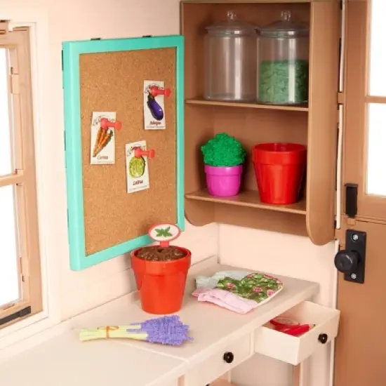 Our Generation Room to Grow Greenhouse Accessory Set for 18" Dolls image {4}