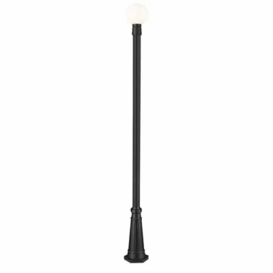 Z-Lite Laurent 1 - Light Post Light in  Black image {3}