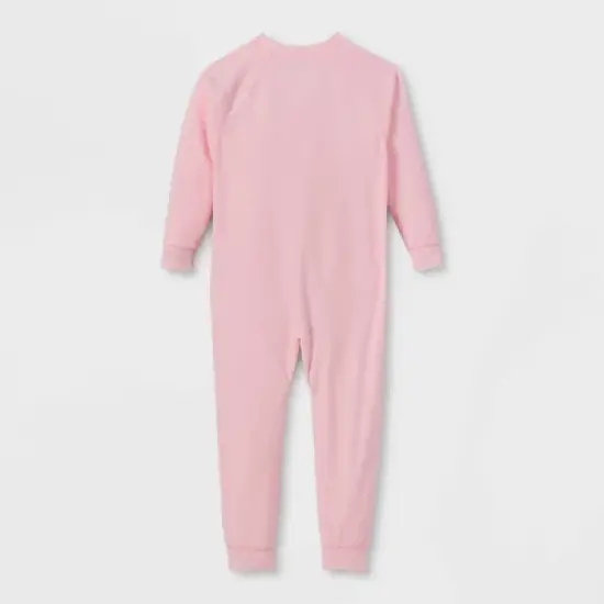 Toddlers' Adaptive Abdominal Access + Insulin Pocket Fleece Pajama Jumpsuit - Cat & Jack&trade; image {1}