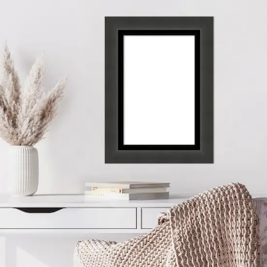 Amanti Art Tuxedo Black Framed Dry Erase Magnetic Board image {7}