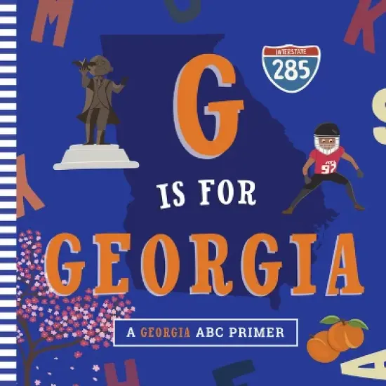 G Is for Georgia - by  Christopher Robbins (Board Book) image {1}