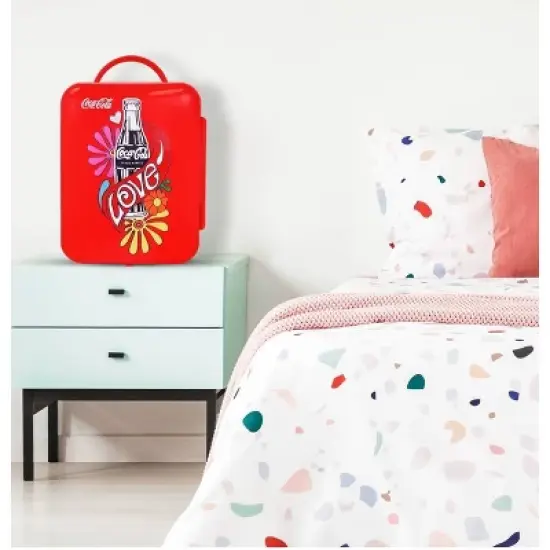 Coca-Cola Love 1971 Series 4L Cooler/Warmer 12V DC 110V AC Mini Fridge image {3}