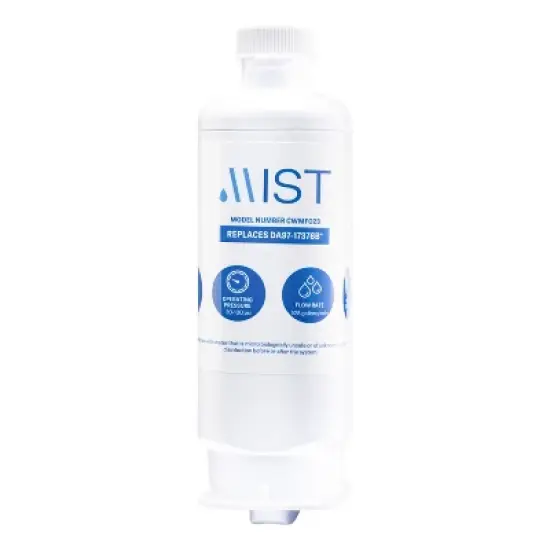 Mist DA97-17376B Water Filter Replacement, Compatible with: Samsung HAF-QIN, RF23M8070SR, HAF-QIN/EXP, DA97-08006C, 3 Pack image {1}