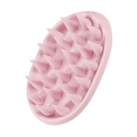 Unique Bargains Travel Size Silicone Scalp Massager Hair Brushes 1 Pc image {8}