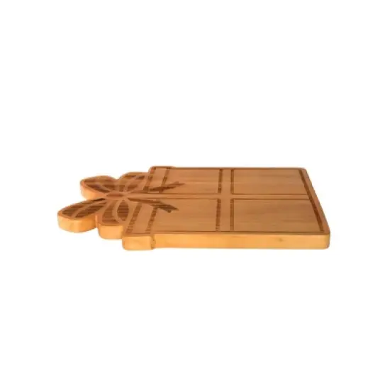 Slickblue Festive Gift Box Wood Board 11.25"x15" - Perfect for Celebrations & Holiday Entertaining image {2}