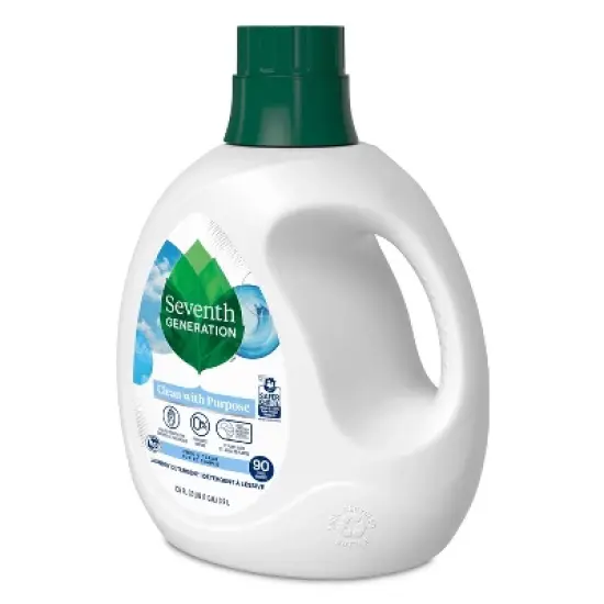 Seventh Generation Liquid Laundry Detergent - Free & Clear image {2}