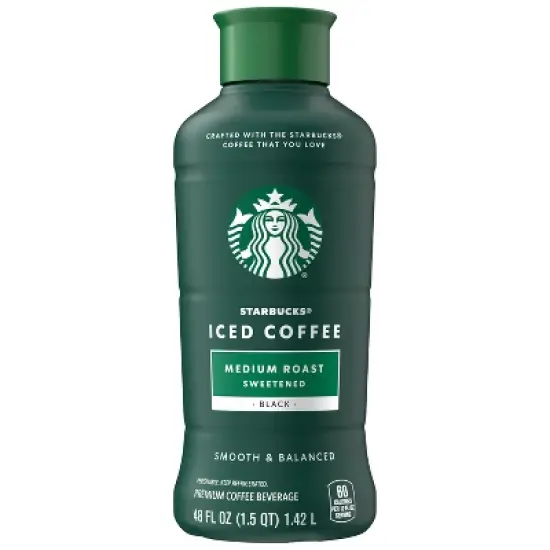 Starbucks Subtly Sweet Medium Roast Iced Coffee - 48 fl oz image {5}