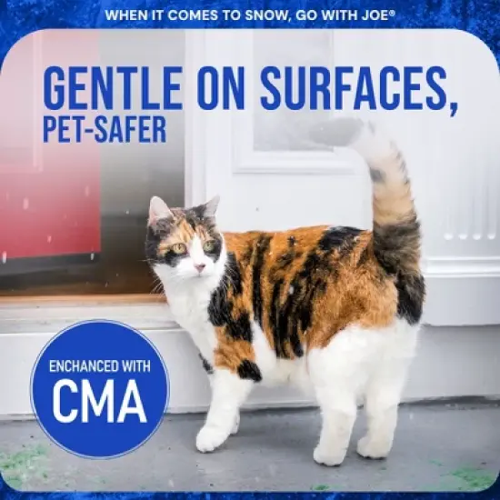 Snow Joe Pet-Safer Premium Ice Melt, CMA Formula for Driveways, Sidewalks, and Concrete, Long-Lasting and Non-Tracking, 20 Lbs, MELT20PET image {3}