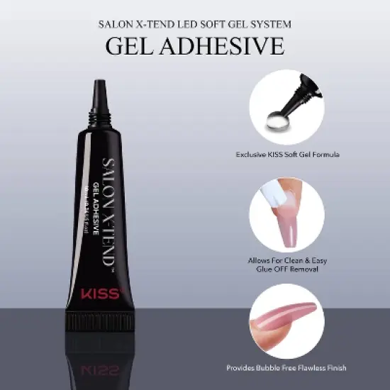 KISS Salon X-tend LED Soft Gel System - Tone - 35 ct image {8}