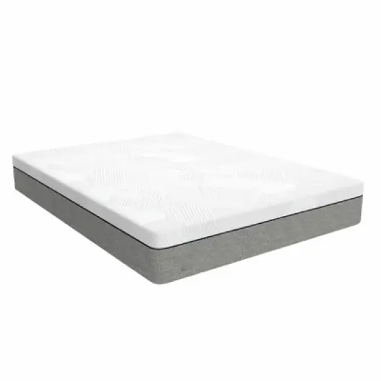 Wuleitex 12 inches No-Noise Medium  Memory Foam Mattress Infused Gel image {2}