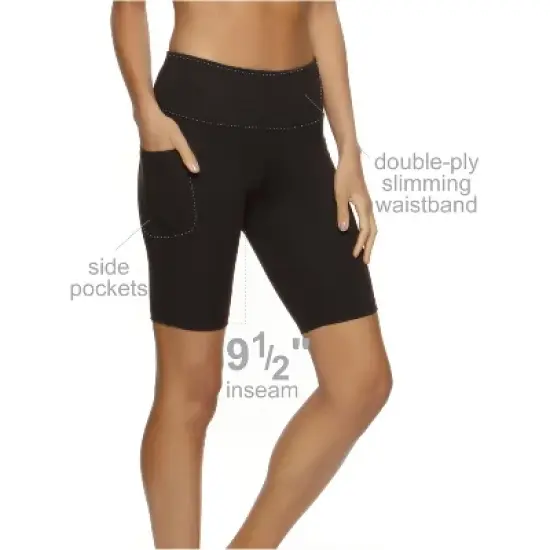 Felina Women's Athletic Pocket Bike Short image {2}