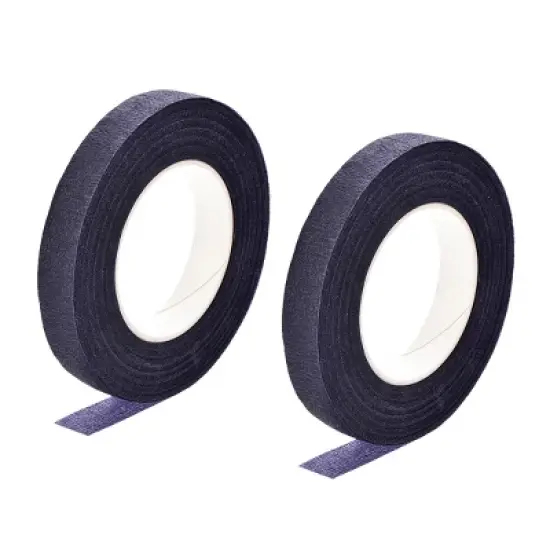 Unique Bargains Self-Adhesive Stem Wrapping Wedding Bouquet Floral Tape 2 Pcs image {9}