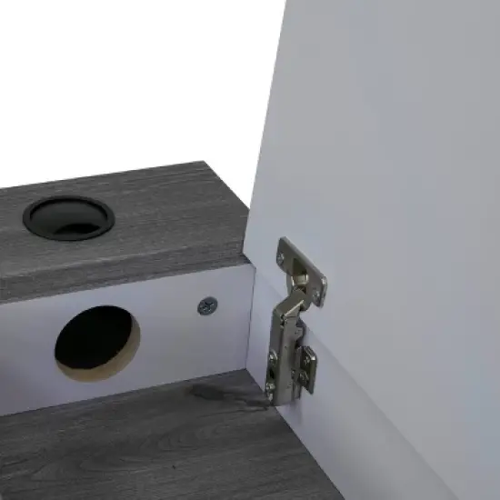 Nook Modern Office, Laptop and Writing Desk with Storage Compartments - Calico Designs image {16}