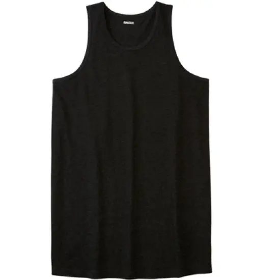 KingSize Men's Big & Tall Shrink-Less&trade; Lightweight Longer-Length Tank image {17}