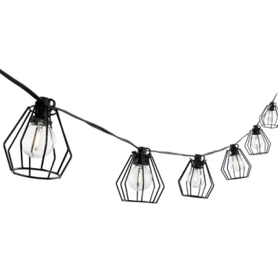 Bowne 10 Light LED 120" Outdoor String Light - PLT4053 - Safavieh image {2}