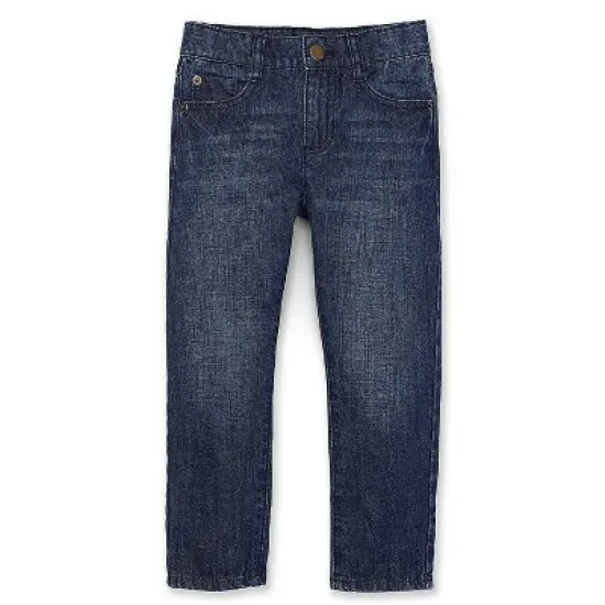 Hope & Henry Boys' Straight Leg Denim Jeans, Toddler image {3}