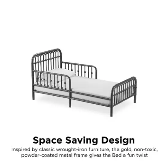 Little Seeds Monarch Hill Ivy Metal Toddler Bed image {3}
