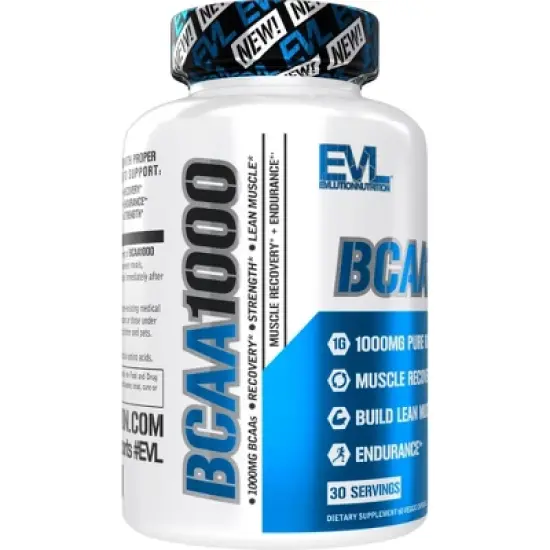 Evlution Nutrition BCAA1000 - Recovery & Endurance - 30 Servings image {3}