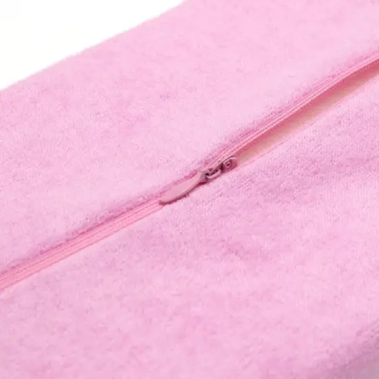 Unique Bargains Soft Sponge Cloth Professional Manicure Nail Art Hand Arm Wrist Rest Cushion Pillow Pink 1PC image {2}