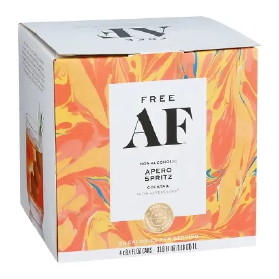 Free AF Non-Alcoholic Apero Spritz - 4pk/8.4 fl oz Cans image {7}