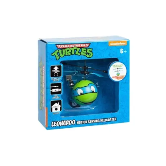 Nickelodeon TMNT Leonardo UFO Ball Helicopter image {2}