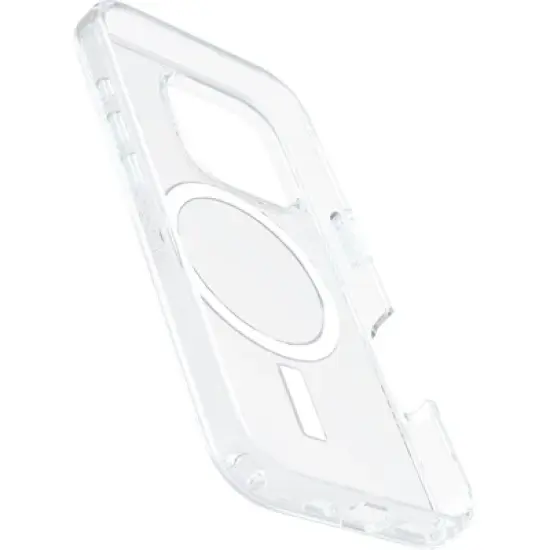 OtterBox Apple iPhone 16 Pro Symmetry Series Case with MagSafe - Clear: Solid Plastic Design image {3}