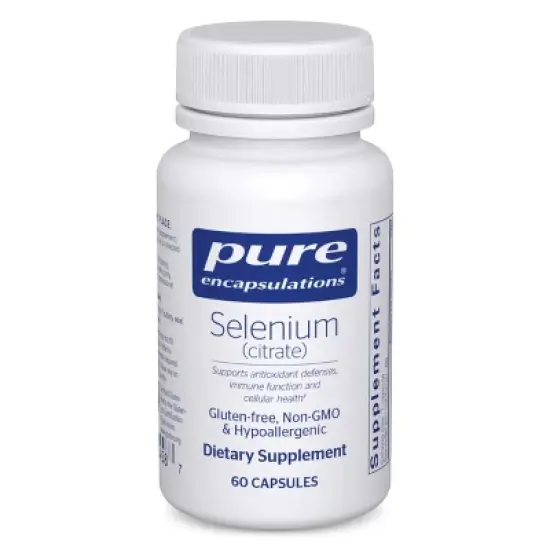 Pure Encapsulations Selenium (Citrate) - For Immune System Support & Cellular Health - Supports Blood Flow* - Gluten Free & Vegan image {8}