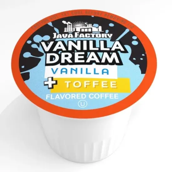 Java Factory Single Cup Coffee for Keurig K Cup Brewers, Vanilla Dream, 40 Count image {11}
