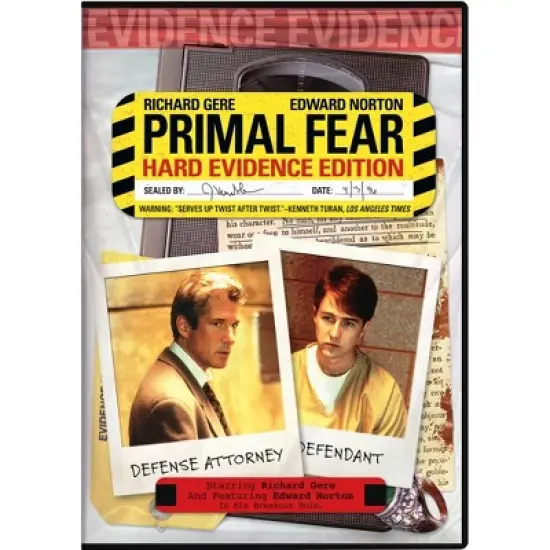 Primal Fear (Hard Evidence Edition) (DVD) image {1}