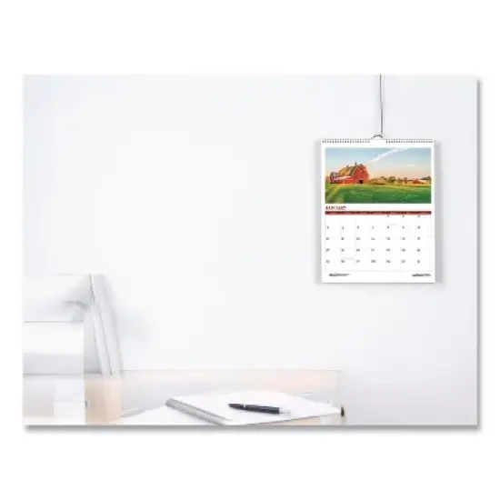 House of Doolittle 100% Recycled Farm Life Wall Calendar 12-Month January 2026 to December 2026 White image {3}