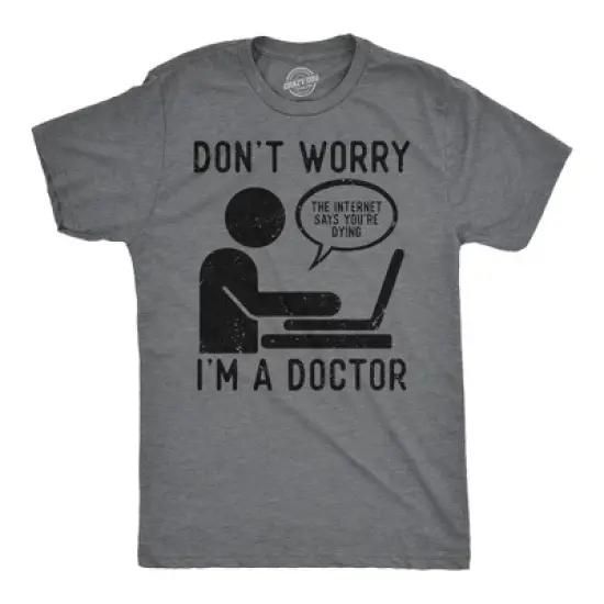 Mens Funny T Shirts Dont Worry Im A Doctor Sarcastic Graphic Tee for Men - Crazy Dog Men's T Shirt With Sarcastic Sayings image {9}
