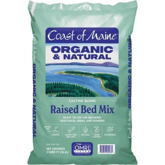 COAST OF MAINE Raised Bed Soil Mix, 1 EA image {1}
