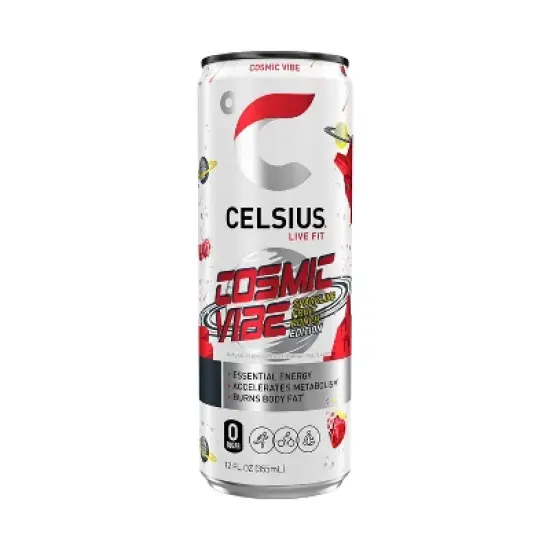 CELSIUS Sparkling Cosmic Vibe Functional Energy Drink - 12 fl oz Can image {5}