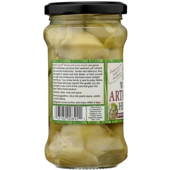Native Forest Whole Artichoke Hearts - Case of 6/9.9 oz image {4}