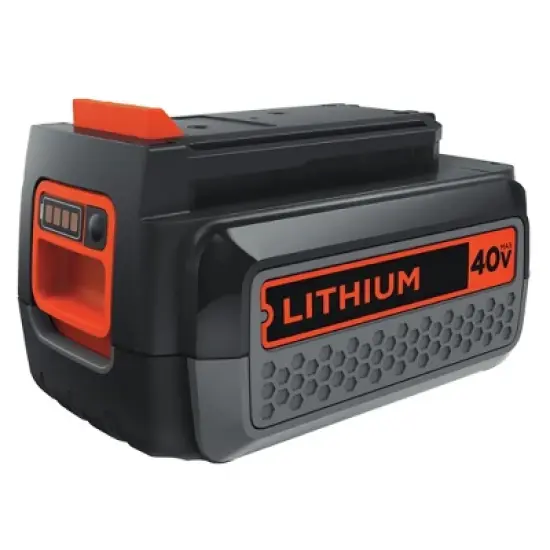 Black & Decker LCC140 40V MAX Lithium-Ion Cordless String Trimmer and Sweeper Kit (2 Ah) image {2}