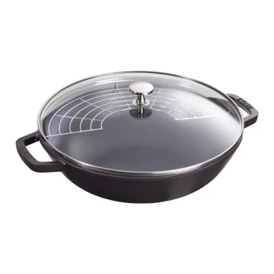 STAUB Cast Iron 4.5-qt Perfect Pan image {7}