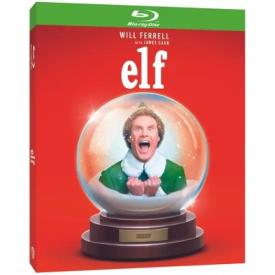 Elf (Target/Holiday Snowglobe/Linelook/Red) (Blu-ray) image {1}