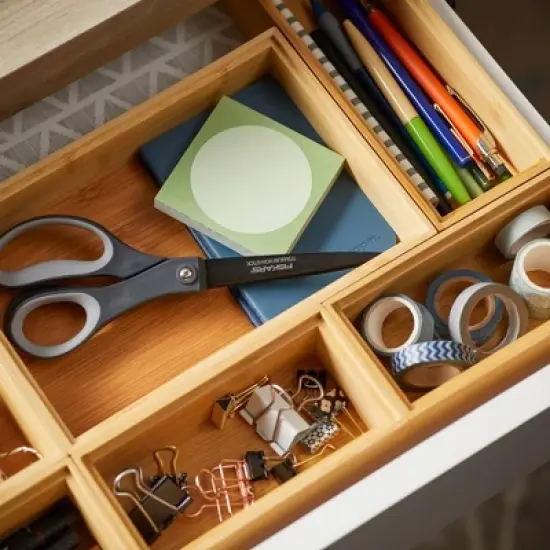 Fiskars 8" Performance Softgrip Non-Stick Titanium Fashion Scissors Black/Gray: Stainless Steel, Office & School Use image {2}