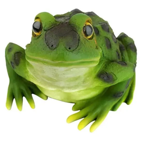 Design Toscano Ribbit the Frog, Garden Toad Statues: Set of Two image {5}