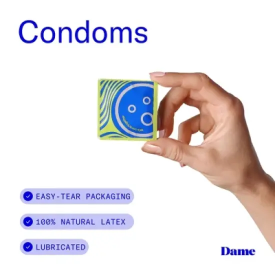 Dame Ultra-Thin Condoms - 12pk image {9}