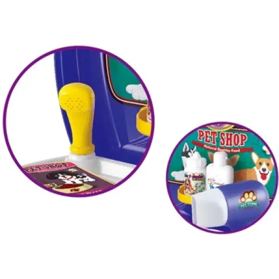 Link Little Princess Portable Pony Carrier Pet Shop Play Set Portable Suitcase image {3}