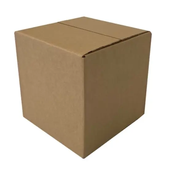 UOFFICE Pack of 10 Cube Corrugated Boxes 24" x 24" x 24" Shipping Cartons image {5}